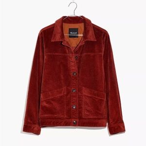 Madewell Corduroy Jacket Swing Chore Coat